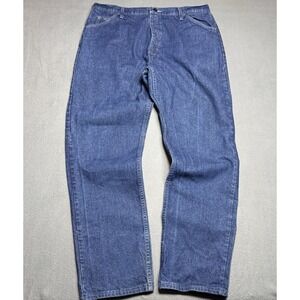 Bulwark FR Jeans Mens 38x34 Straight Leg Heavy Duty Denim Workwear 21 ATPV